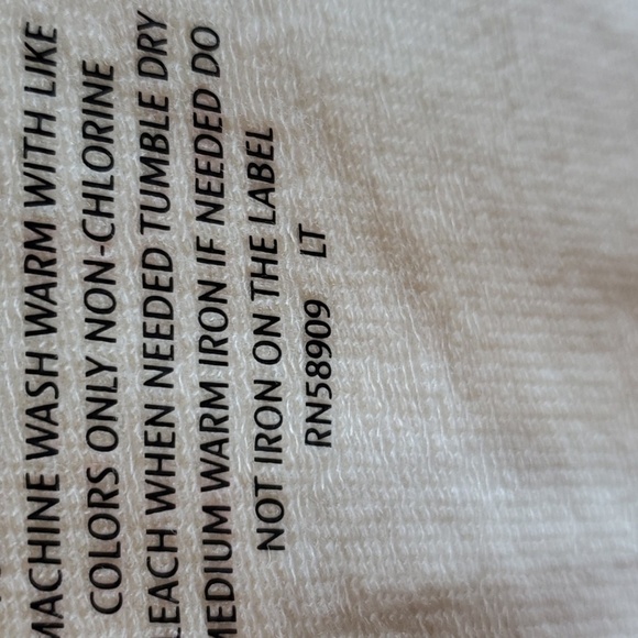 Half Moon by Modern Movement hoodie pullover SZ Medium Ecru NWT - Picture 4 of 12